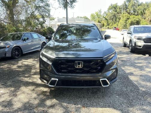 Meteorite Gray Metallic 2026 Honda CR-V Hybrid Sport Touring