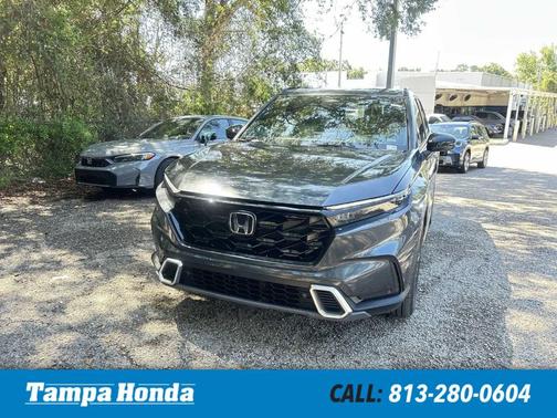 Meteorite Gray Metallic 2026 Honda CR-V Hybrid Sport Touring