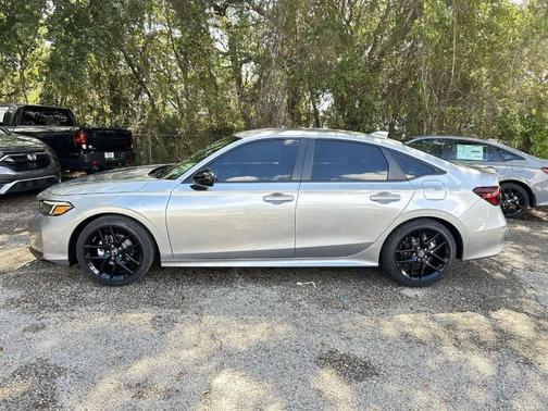 Solar Silver Metallic 2026 Honda Civic Sport
