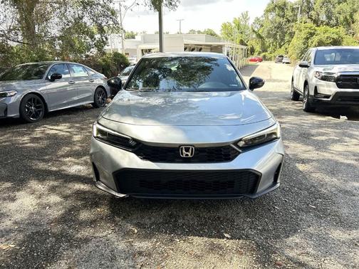 Solar Silver Metallic 2026 Honda Civic Sport