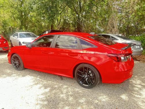 Rallye Red 2025 Honda Civic Sport