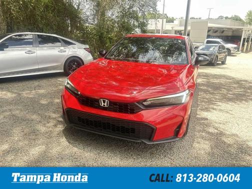 Rallye Red 2025 Honda Civic Sport