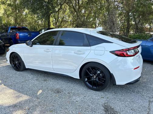 Platinum White Pearl 2024 Honda Civic Sport