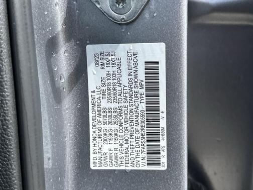 Lunar Silver Metallic 2024 Honda CR-V Hybrid Sport