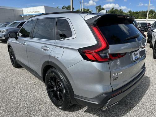 Lunar Silver Metallic 2024 Honda CR-V Hybrid Sport