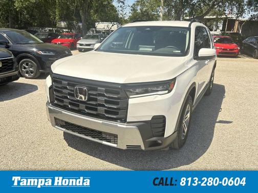 Platinum White Pearl 2026 Honda Pilot EX-L