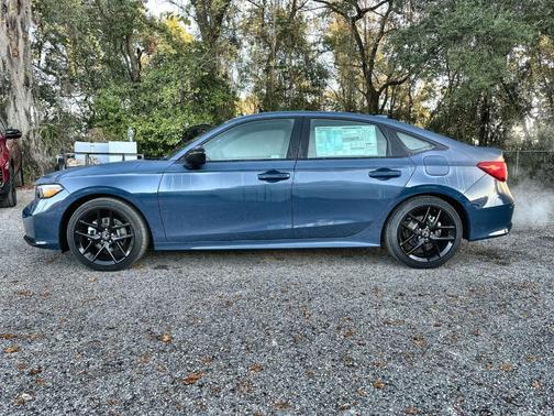 Blue Lagoon 2025 Honda Civic Hybrid Sport