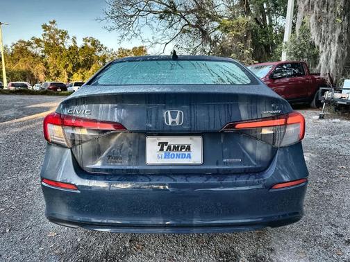 Blue Lagoon 2025 Honda Civic Hybrid Sport