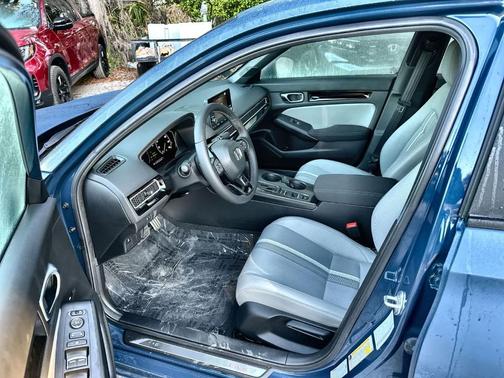 Blue Lagoon 2025 Honda Civic Hybrid Sport