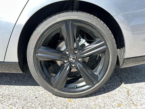 Solar Silver Metallic 2026 Honda Accord Hybrid Sport-L