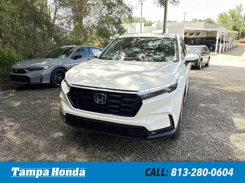 Platinum White Pearl 2026 Honda CR-V EX