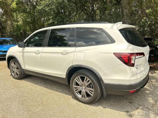 Platinum White Pearl 2022 Honda Pilot Sport