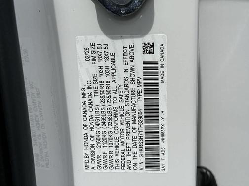 2026 Honda CR-V EX-L