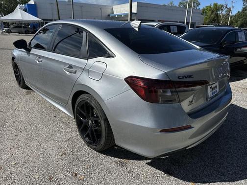Solar Silver Metallic 2026 Honda Civic Sport