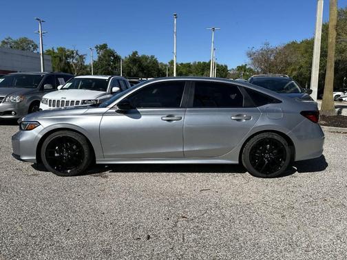 Solar Silver Metallic 2026 Honda Civic Sport