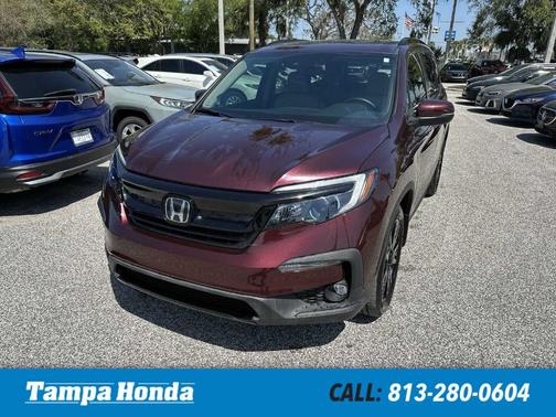 Deep Scarlet Pearl 2022 Honda Pilot Special Edition