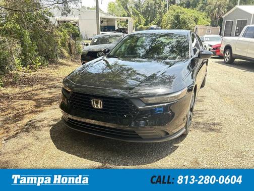 Crystal Black Pearl 2024 Honda Accord Hybrid Sport