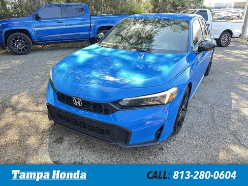 Boost Blue Pearl 2025 Honda Civic Sport