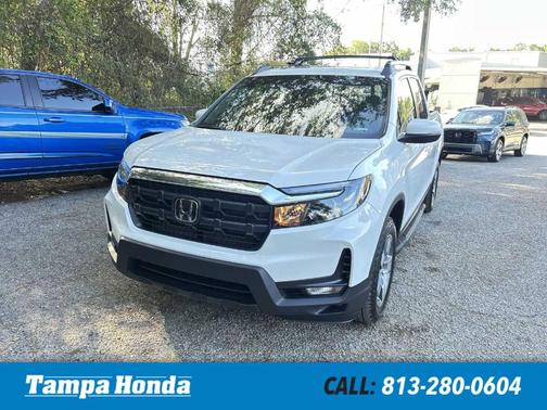 Platinum White Pearl 2026 Honda Ridgeline RTL