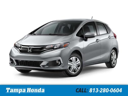Aegean Blue Metallic 2019 Honda Fit LX