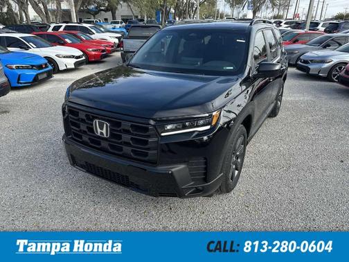 Crystal Black Pearl 2026 Honda Pilot Sport