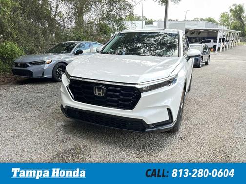 Platinum White Pearl 2026 Honda CR-V EX-L