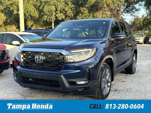 Obsidian Blue Pearl 2022 Honda Passport EX-L