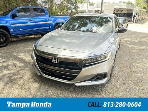 Lunar Silver Metallic 2021 Honda Accord Sport 2.0T