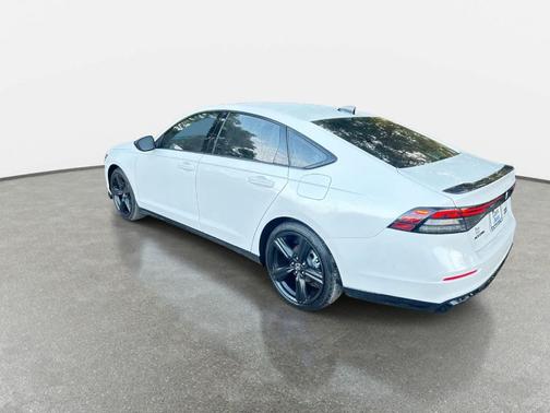 Platinum White Pearl 2026 Honda Accord Hybrid Sport-L