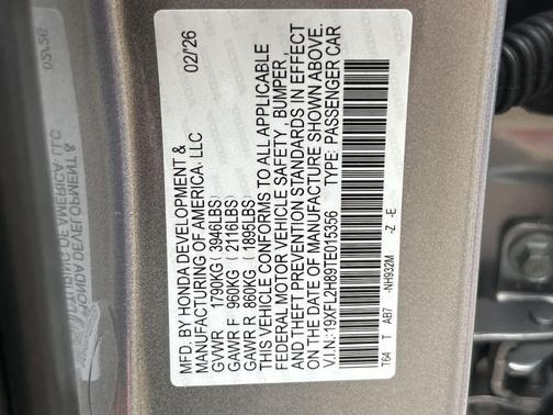 2026 Honda Civic Sport