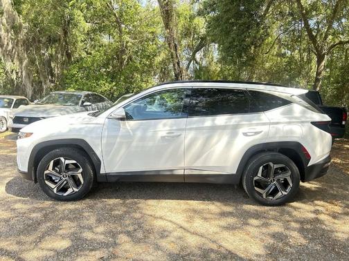 Quartz White 2022 Hyundai TUCSON Limited