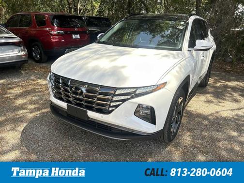 Quartz White 2022 Hyundai TUCSON Limited