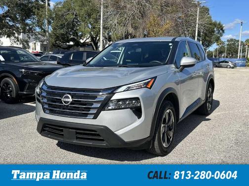 Brilliant Silver Metallic 2024 Nissan Rogue SV