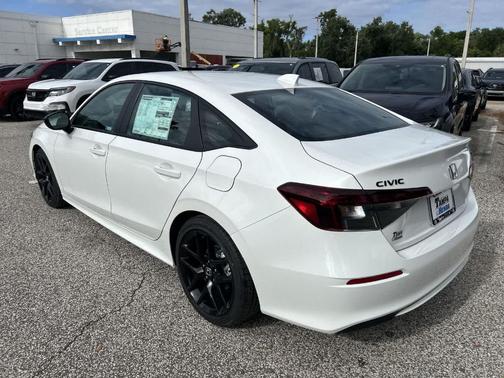 Platinum White Pearl 2026 Honda Civic Sport