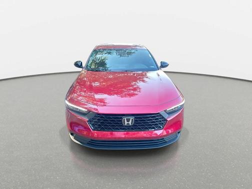 Radiant Red Metallic 2026 Honda Accord Hybrid Sport