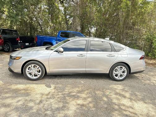 Solar Silver Metallic 2026 Honda Accord LX
