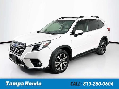 Crystal White Pearl 2023 Subaru Forester Limited