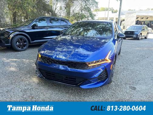 Sapphire Blue 2023 Kia K5 GT-Line