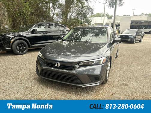 Meteorite Gray Metallic 2023 Honda Civic LX