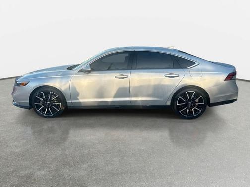 Solar Silver Metallic 2026 Honda Accord Hybrid Touring