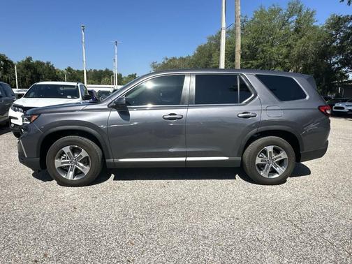 Modern Steel Metallic 2025 Honda Pilot EX-L