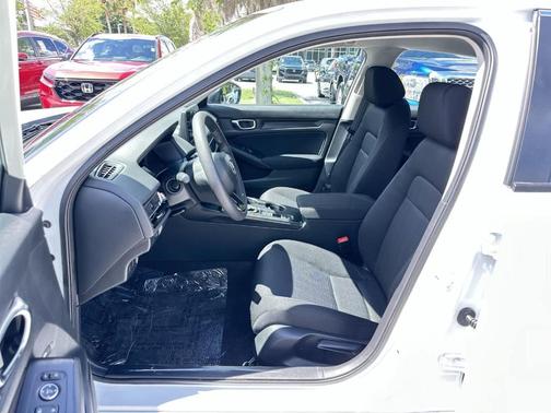 Platinum White Pearl 2026 Honda Civic LX