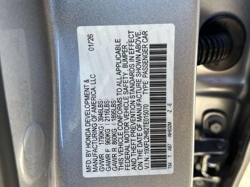 2026 Honda Civic Sport