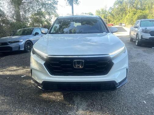 Platinum White Pearl 2026 Honda CR-V EX-L