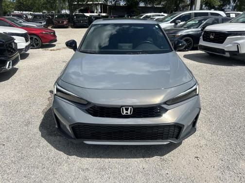 Urban Gray Pearl 2025 Honda Civic Hybrid TOURING