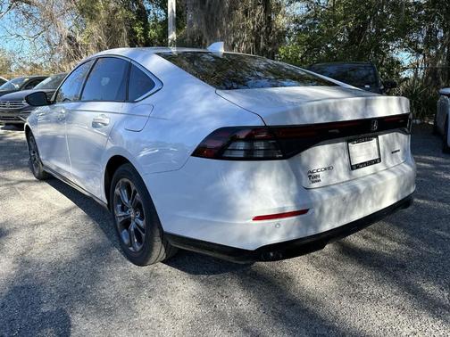 Platinum White Pearl 2025 Honda Accord Hybrid EX-L