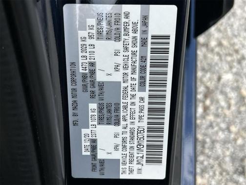 2021 Mazda Mazda6 Touring