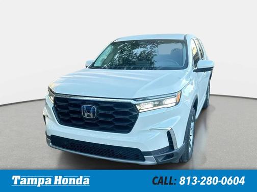Platinum White Pearl 2025 Honda Pilot EX-L