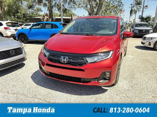 Radiant Red Metallic II 2026 Honda Odyssey EX-L