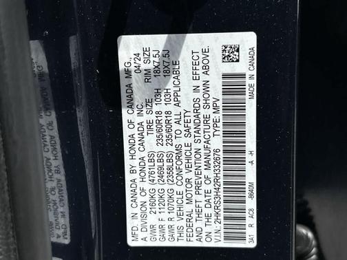Canyon 2024 Honda CR-V EX
